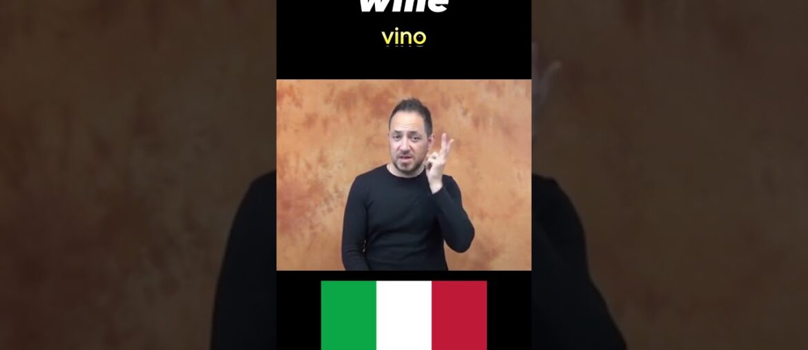 [World Sign Languages] How to Sign 'Wine' in 5 Different Countries