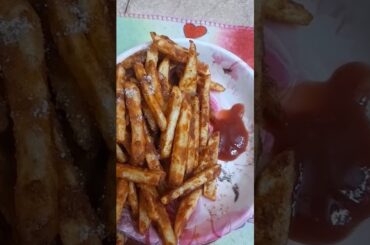 Market style Frencha/Aalu  fry #food #cooking #trending #71