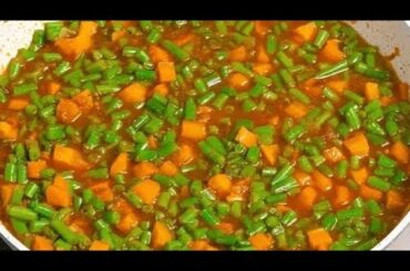 French beans Recipe|| How to Make French Beans stew #frenchbeansrecipe  #stew