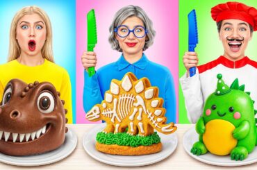 Me vs Grandma Cooking Challenge | Kitchen War by Multi DO Challenge