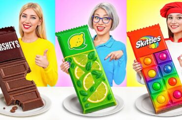 Me vs Grandma Cooking Challenge | Kitchen Battle with Food by Multi DO Joy