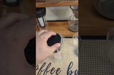 New Morning Coffee Routine #coffee #coffeeasmr #shorts #ytshorts #icedlatte #homecafe