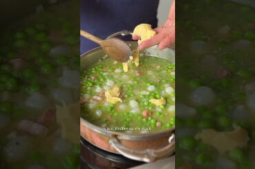How to make: French style peas #recipe #cooking #chef #frenchcuisine