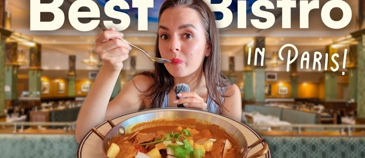 Paris’ Iconic Brasserie for Food Lovers (Tasting French Classics!)