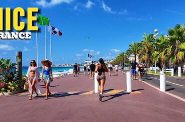 Nice France Walking Tour 4K The Heart of the French Riviera 2025