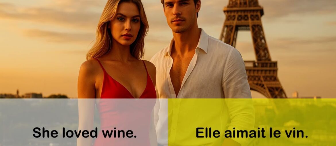 Say it in French I She loved wine