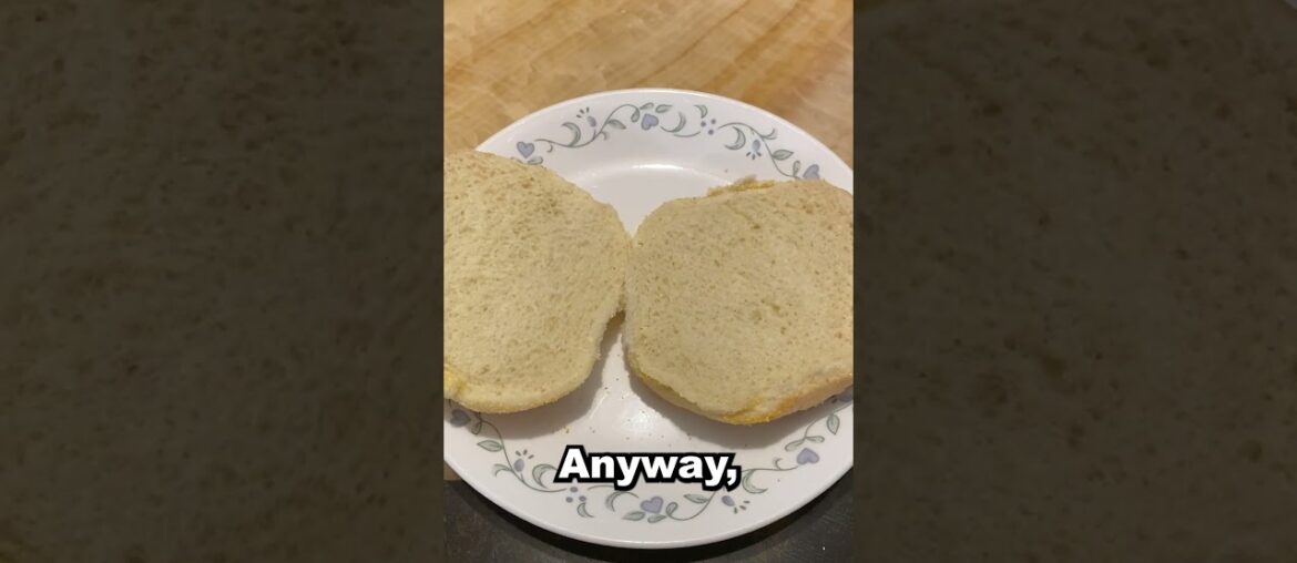 I tried Famous French sandwich (jambon beurre) #shorts