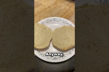 I tried Famous French sandwich (jambon beurre) #shorts