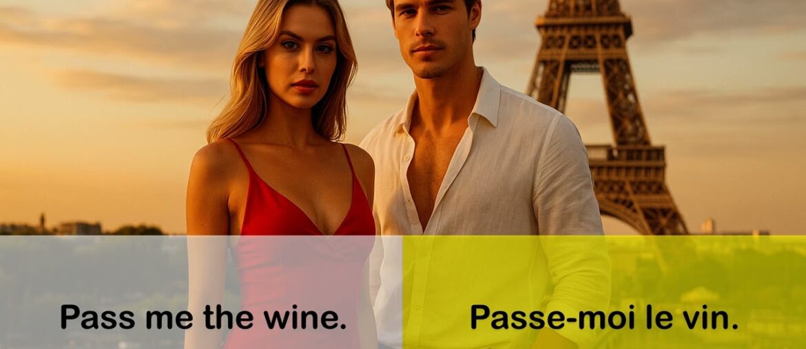 Say it in French I Pass me the wine Say it in French I Pass me the wine