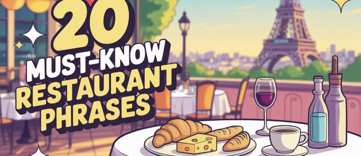 French for Restaurants: 20 Phrases Every Traveler Needs