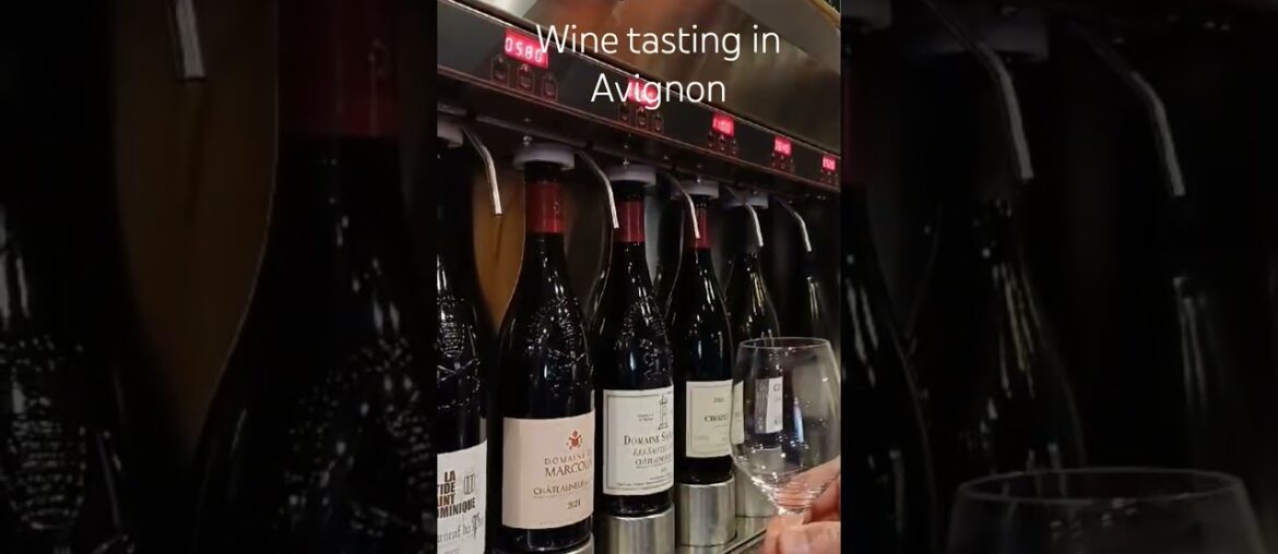 Le Vin Devant Soi - wine tasting in Avignon #wine #avignon #provance #winetasting #frenchwine #trip