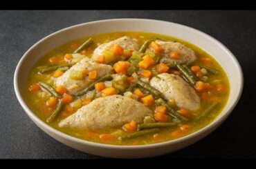 Classic French-Style Chicken Breast with Mirepoix