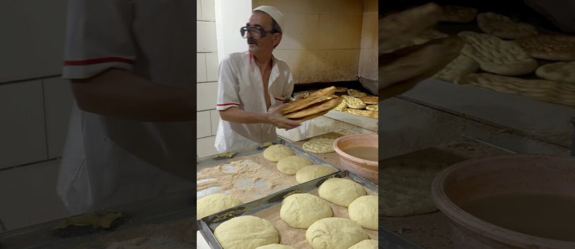 Fighting bakery in Iran #shortsvideo