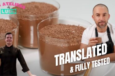 Mastering the Chocolate Mousse Recipe of Ludo Van Rompu | French Pastry Chef Techniques Revealed