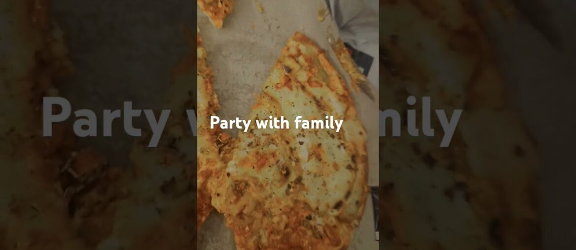 pizza#chocolate milkshake # French fries # Party with family