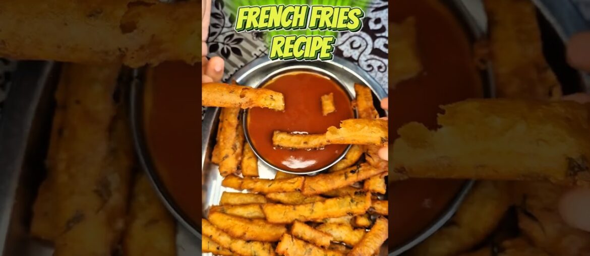 French fries recipe #frenchfries #frenchfriesathome #recipe #food