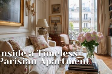 Inside a Timeless Parisian Apartment | Elegant French Interior Design Tour