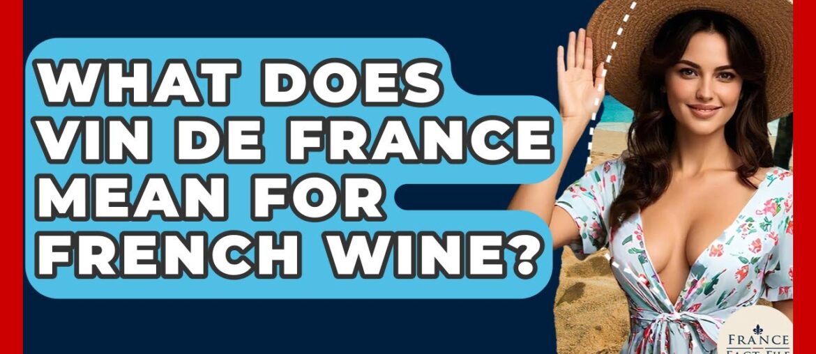 What Does Vin De France Mean For French Wine? - France Fact File