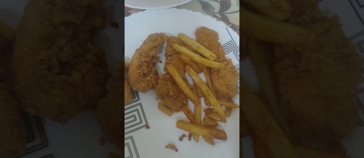French fry chicken roasted #chickenmealvlog #chickengarlic vlog #foodvlog #homevlog #india vlog