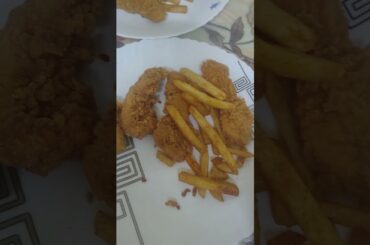 French fry chicken roasted #chickenmealvlog #chickengarlic vlog #foodvlog #homevlog #india vlog