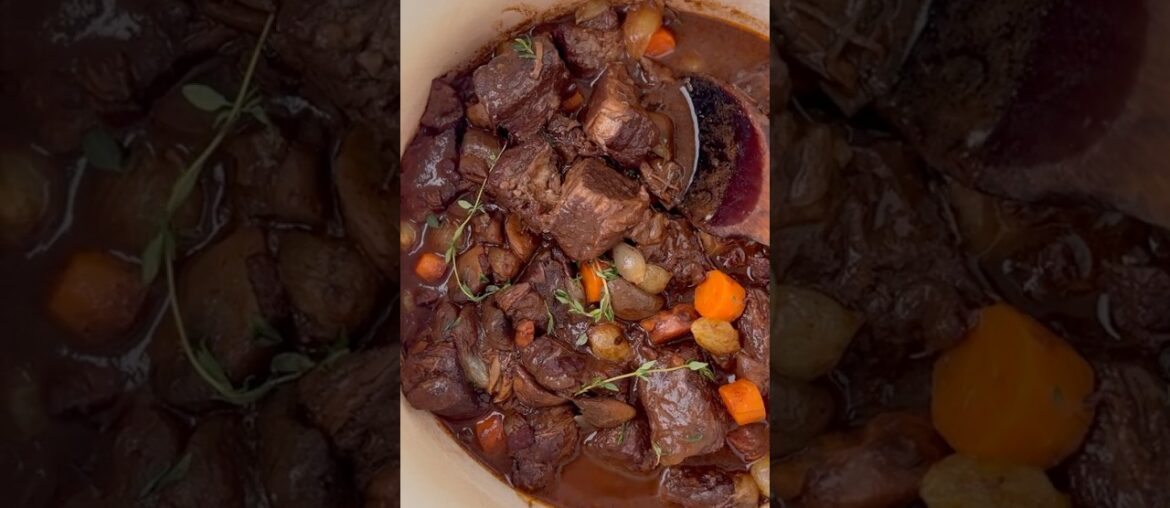 Julia Child's Beef Bourguignon Recipe