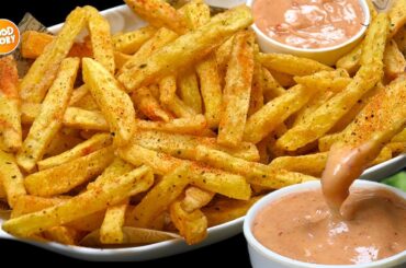 Easy Crispy French Fries Recipe,Masala Fries Recipe by Samina Food Story