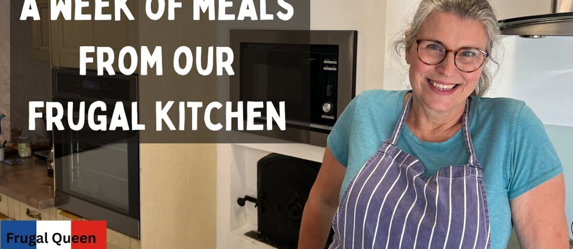 A week of meals from our frugal kitchen