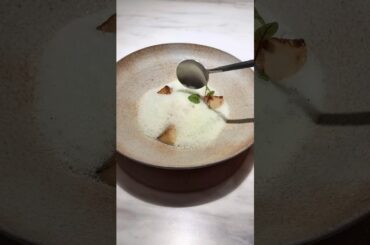 Goose, Onsen Egg, Sake Lees Ice Cream | French Fine Dining