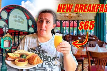 NEW BREAKFAST IN EPCOT- Chefs de France Parisian Breakfast Buffet- UNLIMITED MIMOSAS | Disney World