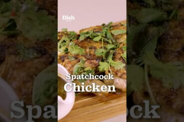 Roast spatchcock chicken with coriander, red chilli and charred limes | Waitrose | Dish Podcast