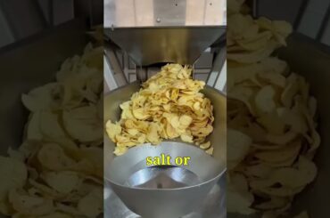 #potatochipsmachine Potato Chips Made