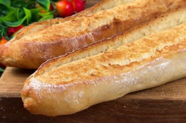 The Perfect New Recipe for French Baguettes! No Knead, Easy & Crispy