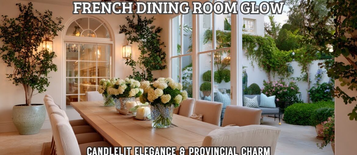 French Dining Room Makeover With Becki Owens’ Signature Touch French Dining Room Makeover With Becki Owens' Signature Touch