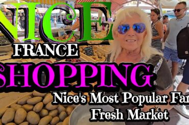 FRENCH RIVIERA'S MOST BEAUTIFUL SUNDAY MORNING OUTDOOR MARKET