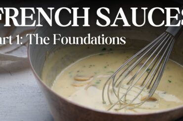 Understanding the basics of sauces : What's Escoffier guide culinaire telling us?