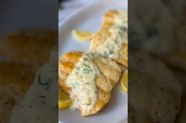 Pan-Seared Fish with White Wine Dill Sauce - The Recipe That Broke My Email Inbox