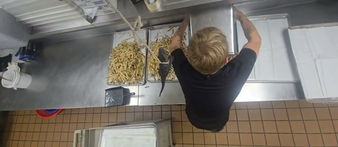 Rational iVario Tilt Skillet Hyperlapse Deep Frying!