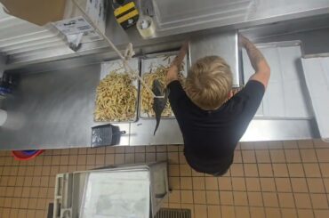 Rational iVario Tilt Skillet Hyperlapse Deep Frying!