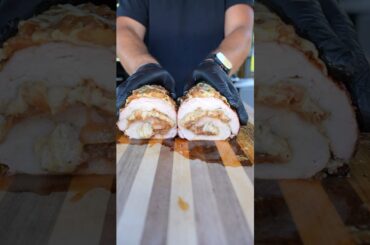 French Onion Inspired Stuffed Pork