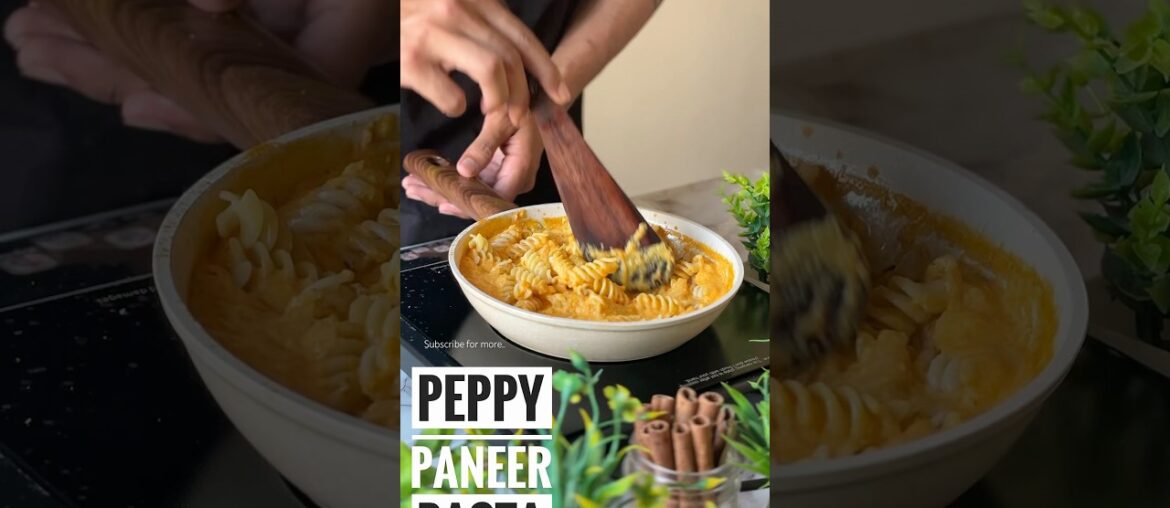 Ghar pr Pepy Paneer Pasta Banane ka Asaan Tarika #pastarecipe #pasta #cookingwithrathor #shortsfeed
