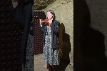 Italian Wine Making in Caves #shorts