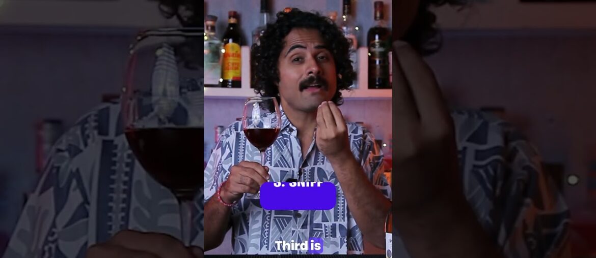 How to serve and enjoy wine? How to drink wine? #shorts