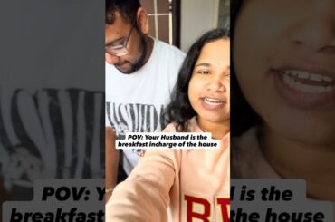 Husband cooking breakfast | French Toast recipe Telugu | Couple fun