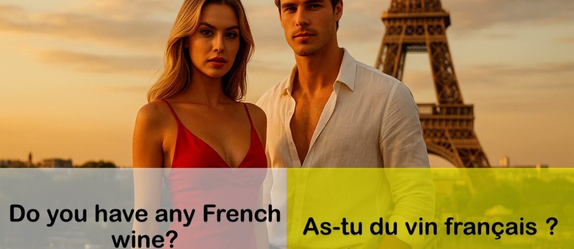 Say it in French I Do you have any French wine