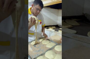 Art of Barber Bread in Iran #shortsvideo
