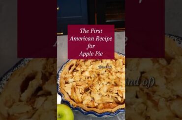 18th Century Apple Pie recipe