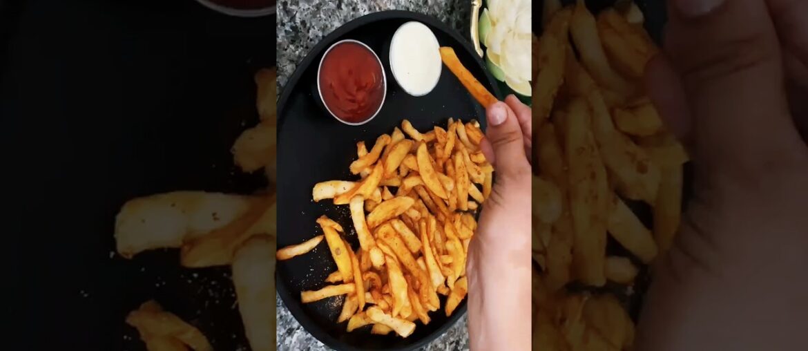French Fries Recipe Finger chips #vrat #trending #fastfood #snacks #shorts #youtubeshorts
