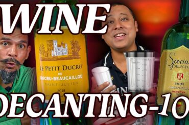 Blender, Aldi Wine & $50 Le Petit Ducru |