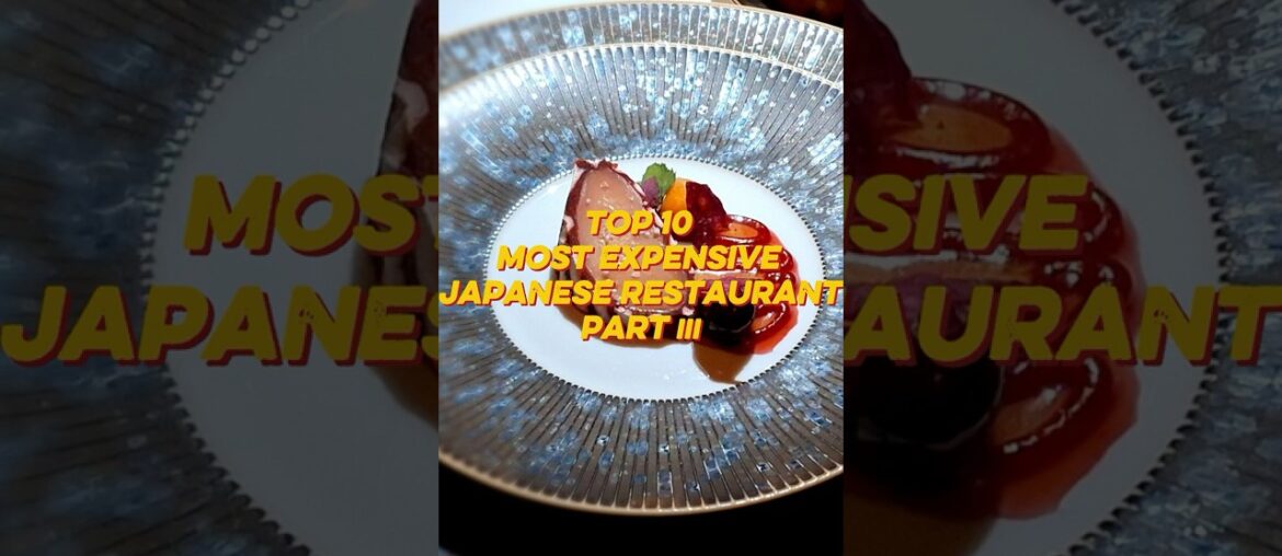 Would You Pay $1,000 For Fine Dining? Part 3