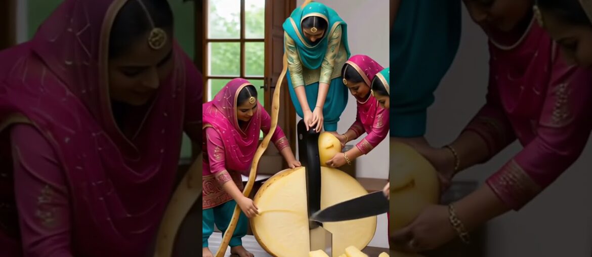 Miniature Punjabi Women Make Giant French Fries! | Tiny World UP Cooking #tinyworldup #classictinyfo Miniature Punjabi Women Make Giant French Fries! | Tiny World UP Cooking #tinyworldup #classictinyfo